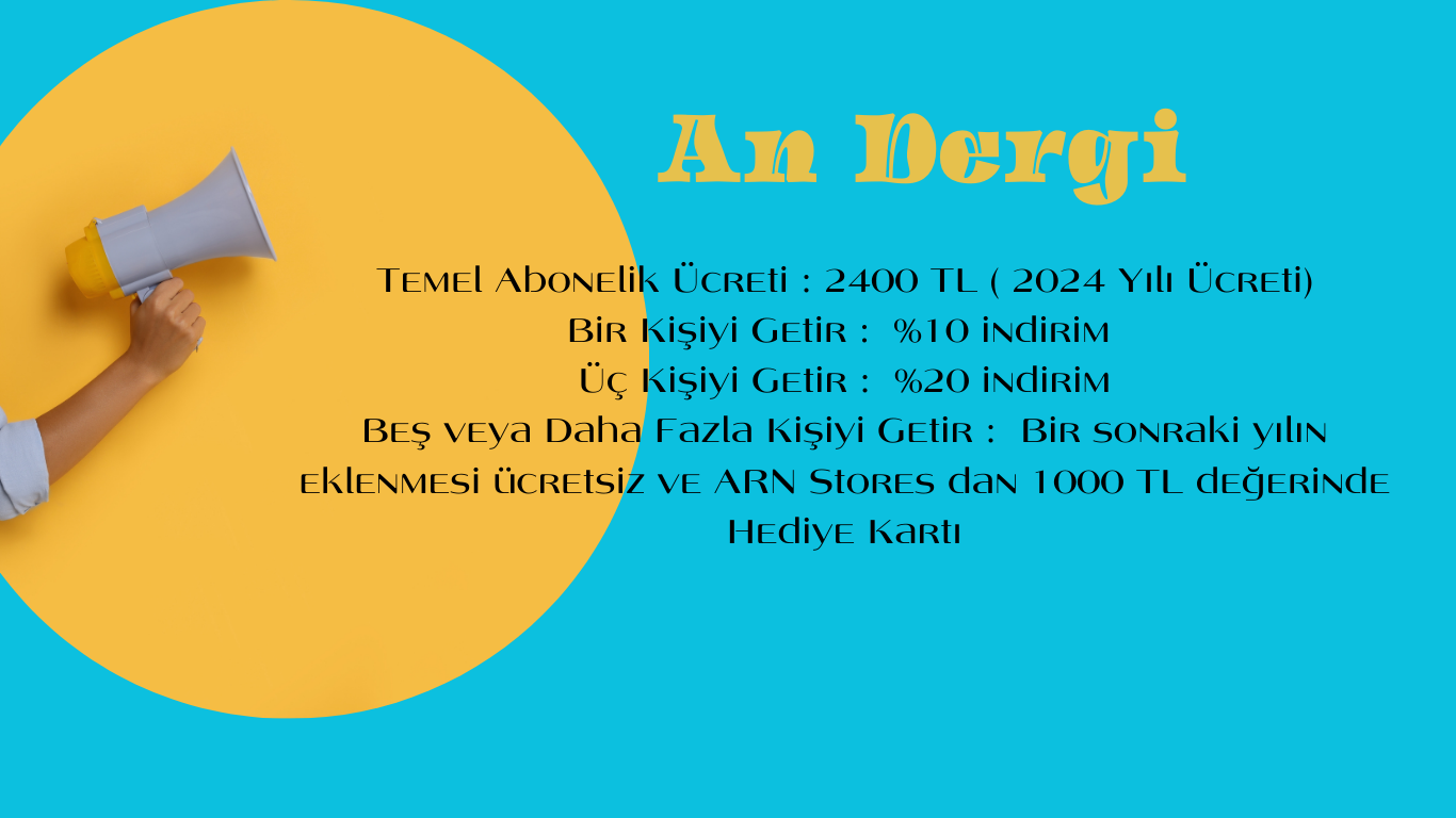 An Dergi - Aylık Edebiyat Fikir Dergisi